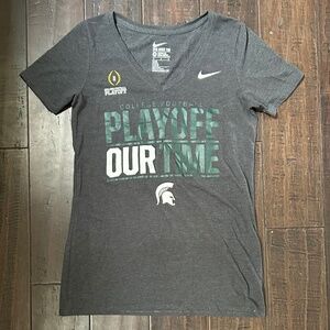 Michigan State, The Nike Tee, Women’s Medium, Gray